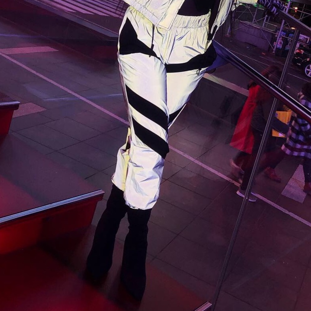 Reflective joggers
